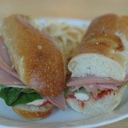 American Sandwich of Mortadella Appetizer