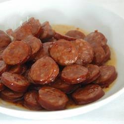 American Sausage with Honey Dessert