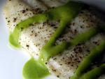American Halibut With Herb Sauce Dinner