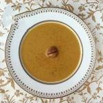 British Cream Soup of Pumpkin and Chestnuts Soup