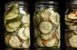 Chilean Tangy Cucumber Pickles ahjaht Recipe Appetizer
