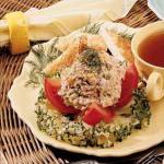 American Tomatoes and Tuna Salad Appetizer