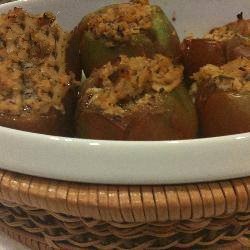 American Tomatoes Stuffed with Sausage Appetizer