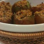American Tomatoes Stuffed with Sausage Appetizer