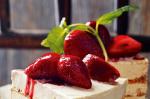 Italian Grappa Strawberries Recipe Dessert