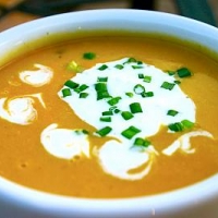 Syrian Roasted Butternut Squash Soup Soup