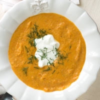 Swiss curried Carrot soup Soup