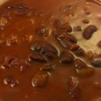 Indian Rajma Red Kidney Beans Soup