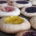 Canadian Biscuits with Almond Paste and Jam Breakfast