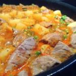 Canadian Veal Stew with Potatoes and Red Wine Appetizer