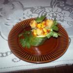 American Koreczki with Courgettes with Maize Appetizer