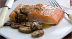 Canadian Ovensteamed Salmon with Pancooked Mushrooms Recipe Appetizer
