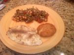 American Veracruz Style Tilapia Dinner