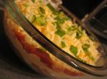 Mexican Lighter Layered Mexican Dip Dinner