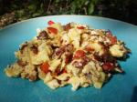 British Summer Egg and Bacon Scramble Appetizer
