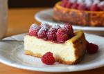 Italian Ricotta Cheesecake with Fresh Raspberries  Once Upon a Chef Dessert