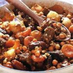 American Lamb Tagine with South Fruit Dessert