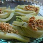 American Filled Fennel with Parmesan and Pine Nuts Appetizer