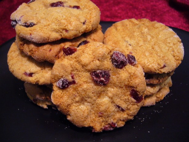 American Macadamia Buttercranberry Cookies Dessert