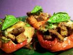 Roasted Peppers With Cheese recipe