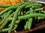 American Garam Masala Green Beans Dinner