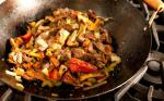 Chinese Wild Mushroom and Beef Stirfry Recipe Appetizer