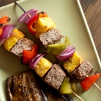 Egyptian Beef Kabobs BBQ Grill