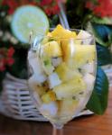 British Jicama  Pineapple Snack ww Core Appetizer