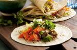 Chicken Tacos With Pickled Carrots and Cabbage Recipe recipe