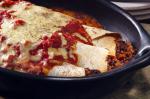 Chorizo and Smoky Beef Baked Enchiladas Recipe recipe