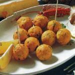 American Shrimp Meatballs with Coriander Appetizer