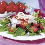 American Salad of Rocket and Trevisse Appetizer