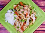 American Asianstyle Salmon Stirfry En Dinner