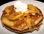 American Spicy Apple Gingerbread Pancakes Breakfast