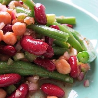 Bulgarian Bean Salad Appetizer