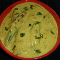 Pakistani Dahi Bhindi Appetizer