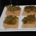 American Confiture of Green Tomatoes Appetizer