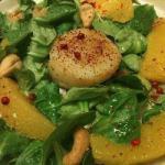 American Salad with Maritime Scallop Appetizer