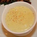 American Soupcream from White Asparagus Appetizer