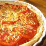 American Tarte with Tomatoes Appetizer