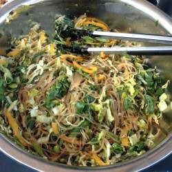 Vietnamese Asian Salad of Vermicelli Appetizer