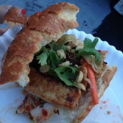 Vietnamese Banh Mi at the Tofu Appetizer