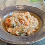 Canadian Risotto Shrimps and Zucchini Appetizer