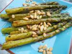 American Roasted Asparagus With Pine Nuts 2 Breakfast