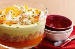 Canadian Apricot Trifle With Pistachio And Rosewater Recipe Dessert