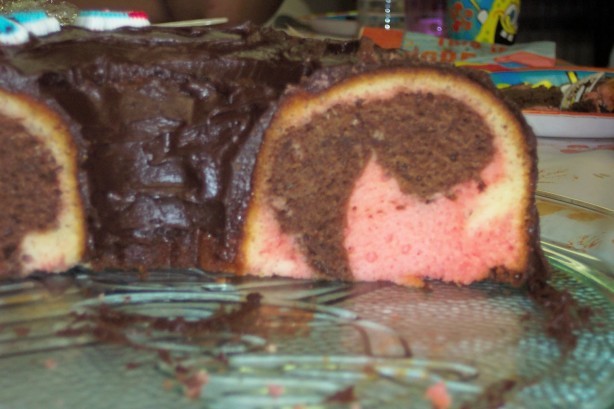 American Neapolitan Cake 1 Dessert