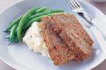American Pork And Vegetable Meatloaf Recipe Dinner