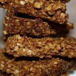 American Sticks of Oats and Coconut Dessert
