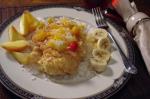 American Pilgrim Diner Hawaiian Chicken Dessert
