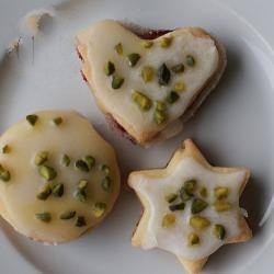 American Biscuits in the Almond Paste and Pistachios Breakfast